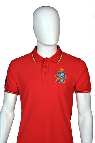 Natural 100% Cotton Pique Polo T Shirt