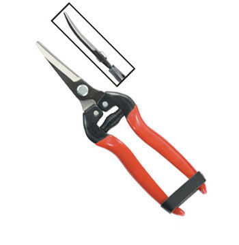 Metal Advanced Curved Garden Pruner