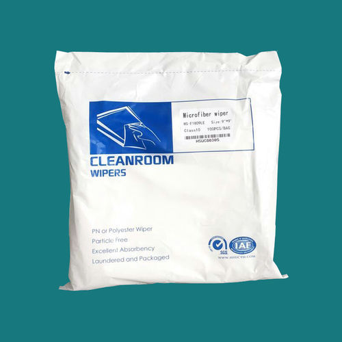 Class 10 Lint Free Heat Sealed Edge Cleanroom Wipes