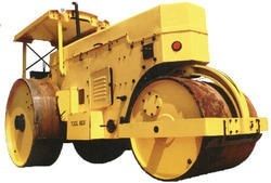 Red Heavy Duty Road Roller