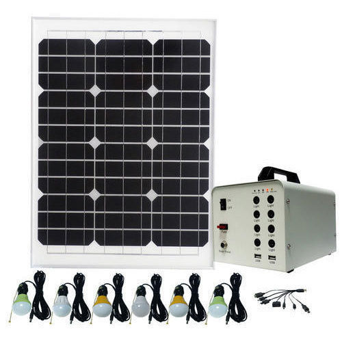 Solar LED Home Lighting System