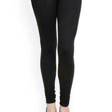 As Per The Buyer Black Color Cotton Lycra Leggings