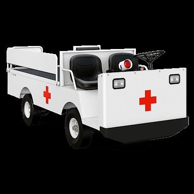Modern Ambulance Golf Cart