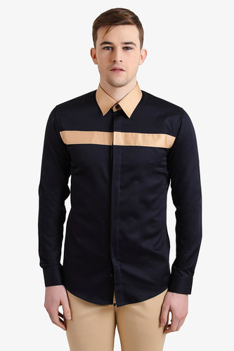 Trendy Pattern Mens Cotton Shirt