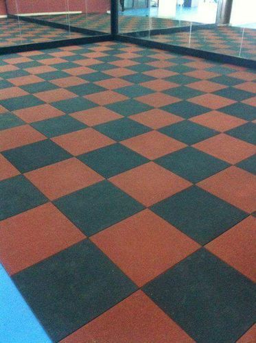 Chess Design Gym Flooring