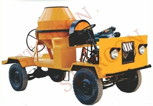 Self Drive Concrete Mixer without Hopper