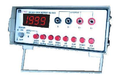 Digital Micro OHMS Meter