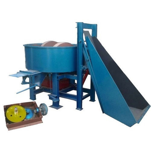 Pan Mixer with Tipping Hopper