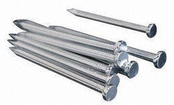 Concrete Nails - High Quality Carbon Steel, Zinc Plated Galvanized Options with Smooth Twilled and No Head Shank