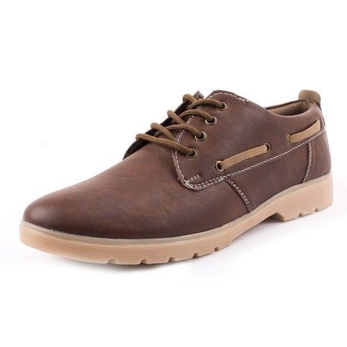 Any Mens Brown Casual Boat Shoes