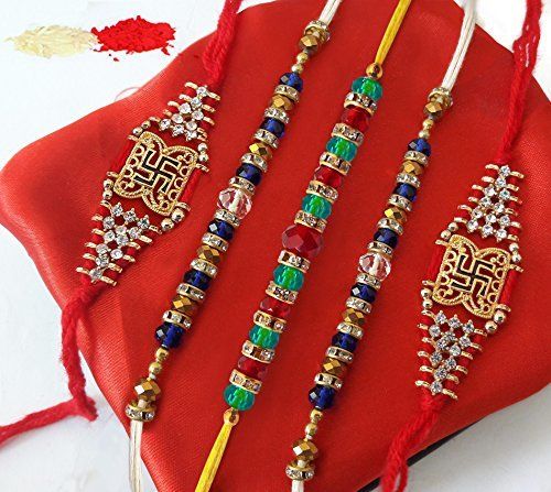 Multi Color Designer Rakhi