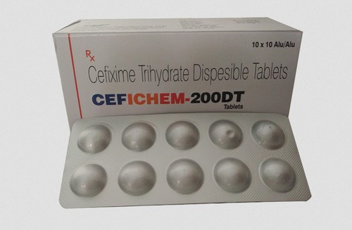 Cefixime Trihydrate Dispesible Tablets