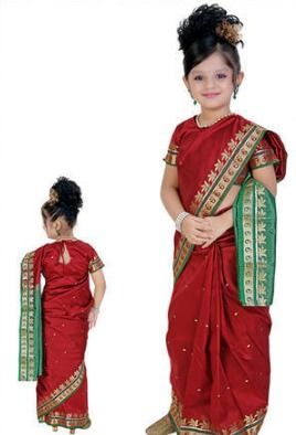 Kids Regular Silk Sarees