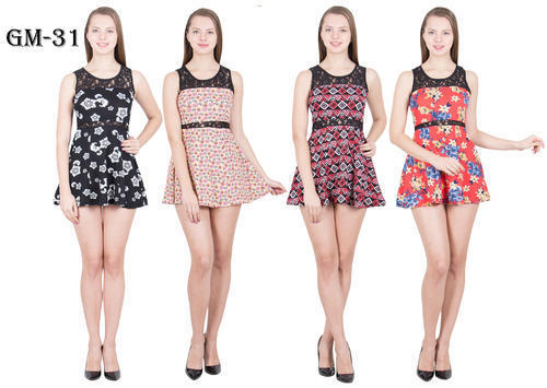 As Per The Buyer Western Wear Casual Wear And Party Wear Mini Dress