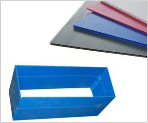 pvc corrugated box