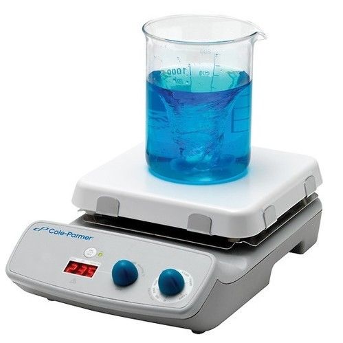 Cole-Parmer Digital Ceramic Stirring Hot Plate with Counter Reaction