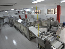 Fully Automatic Automated Bread Baking Plant