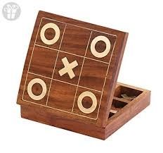 Wooden Tic Tac Toe