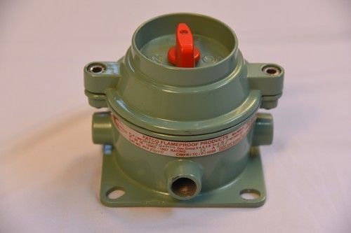 Custom Flameproof Rotary Switch - Direct Entry