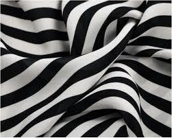 Pure Striped Silk Fabrics