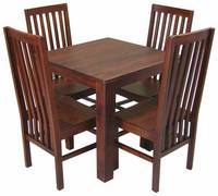 Custom 4 Chair Wooden Dining Tables