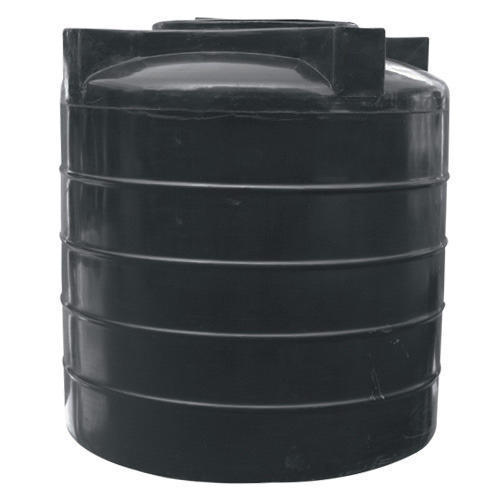 Black Color Plastic Water Storage Tank