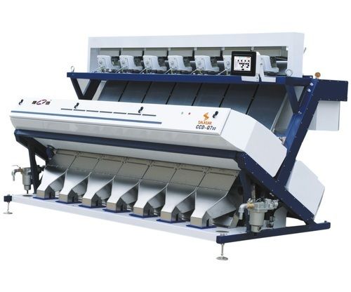 Wheat Color Sorter - High Capacity 7.0-28 t/h, 1600 Kg Weight, 8 KW Power | Quality Approved Components, State-of-the-Art Technology, Industry Leading Prices