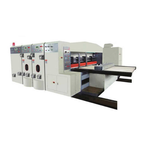 Touch Screen Automatic Flexo Printing And Slotting Machine