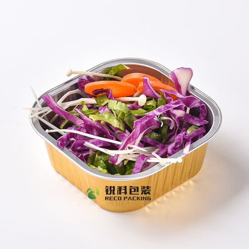 Pollution Free Aluminum Foil Containers for Restaurant 