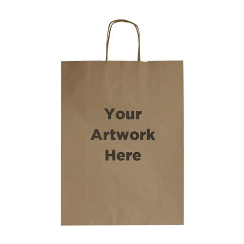 Printed Brown Paper Bags