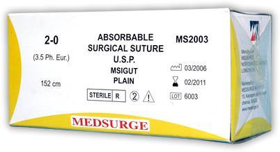 Absorbable Surgical Sutures
