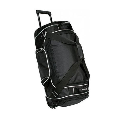 Well Space Black Long Travel Trolley Bags