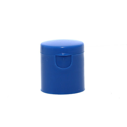Hdpe Blue Colored Plastic Flip Top Cap