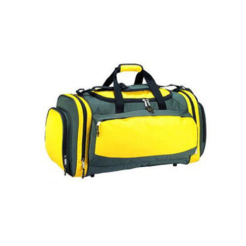 High Quality Travel Bags - Yellow And Grey Color