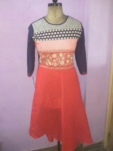 Ladies Cotton Printed Dress