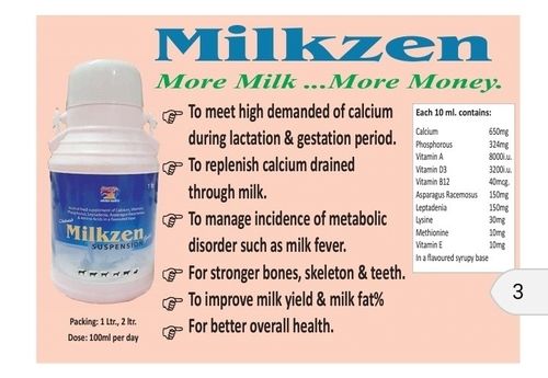 Milkzen Gold Suspension For Cattle
