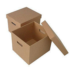 Plain Brown Cardboard Box