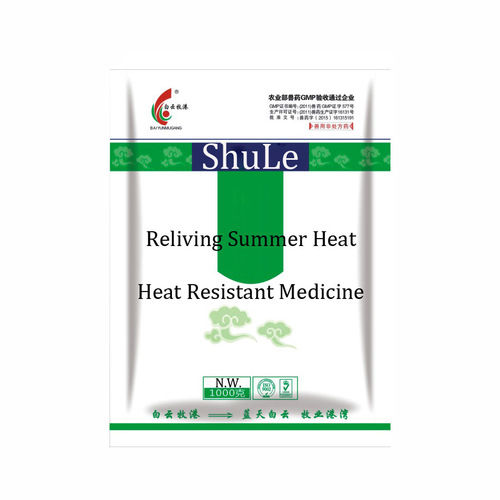 Poultry Summer Heat Stress Medicine (Shule) Ingredients: Plant Extract