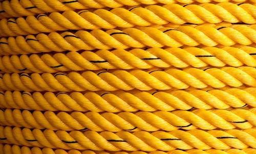 Yellow Polypropylene Transportation Rope