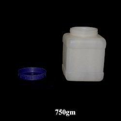 750gm Plastic Square Jars