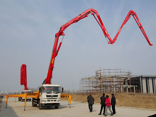 Diesel Ready Mix Pumping Technology Concrete Boom Pump