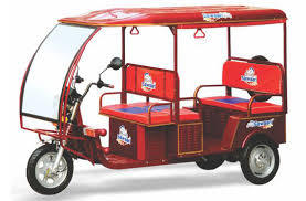 High Capacity E Rickshaw