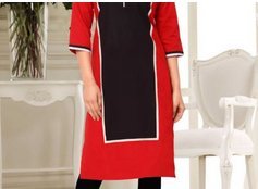 Cherryplus Cambric Cotton Casual Kurtis (DN-14)