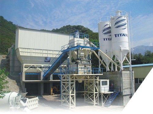 Industrial Concrete Batching Plant