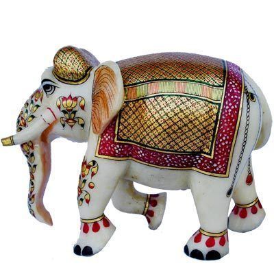 Marble Gift Article - Elephant Statue