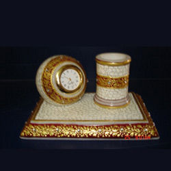 Marble Memento - Watch And Pen Stand