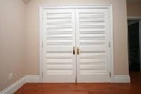 White Colored Louvered door