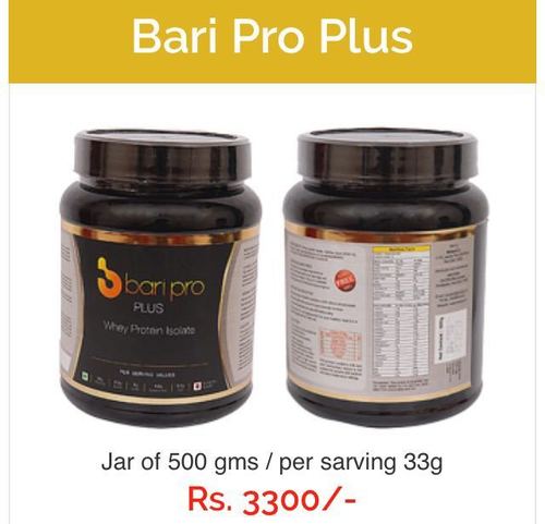 Bari Pro Plus Protein Dosage Form: Powder