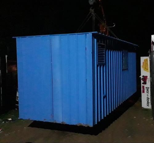 Sky Blue Portable Container