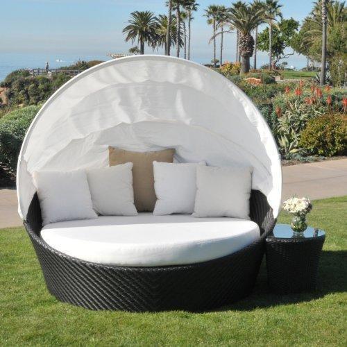White Outdoor Bed Day